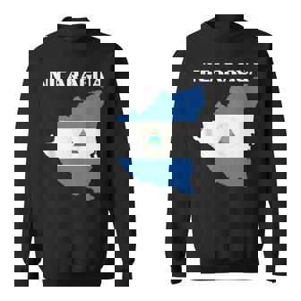 Nicaragua Flag Nicaraguan Culture Nicaragua Sweatshirt - Monsterry