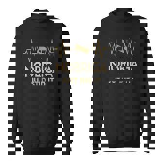 Nobriga Just Did I Personalized Last Name Sweatshirt - Thegiftio