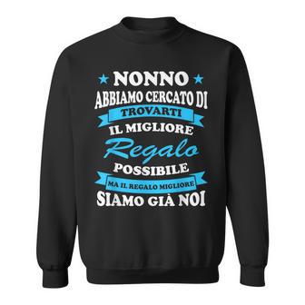 Nonno Regalo Miglior Nonno Del Mondo Super Festa Del Papà Felpa - Novitaregali
