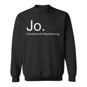 Norddeutsche Begeisterung Meer Balstse Sweatshirt - Geschenkecke