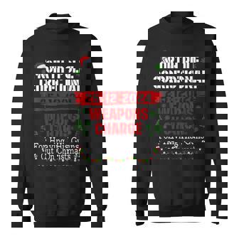 North Pole Correctional Weapons Charge For Having His Guns Sweatshirt - Thegiftio