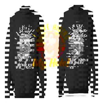 Nut Hiding Squirrel Double Entendre Sweatshirt - Monsterry