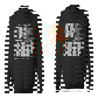 Oh Snap Gingerbread Merry Christmas Xmas Holiday Pajamas Sweatshirt | Mazezy