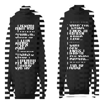 Open Your Chakras To Allow Cosmic Energies Flow Through Sweatshirt - Monsterry
