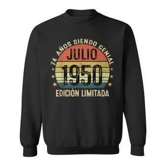 Original 1950 74 Años Cumpleaños Hombre Julio 1950 Camisa de entrenamiento - Regaloses