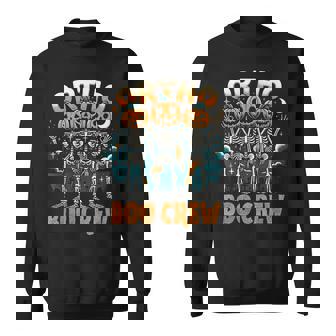 Ortho Squad Spooky Ortho Orthopedic Halloween Boo Crew Sweatshirt - Monsterry