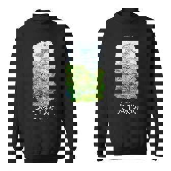 Osaka Castle Beautiful Trees & Pond Japanese Culture History Sweatshirt - Monsterry