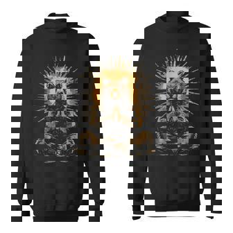 Ours Méditation Bouddhiste Zen Bouddha Spiritualité Yoga Sweater e - Cadeauxyz