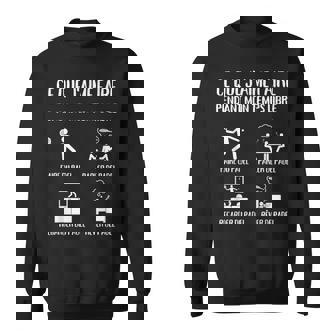 Padel Homme Temps Libre Humour Idée Cadeau Padeliste Sweater e - Cadeauxyz