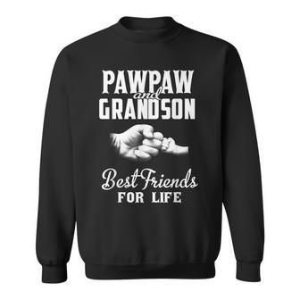 Pawpaw And Grandson Best Friends For Life Grandpa Men Sweatshirt - Monsterry DE