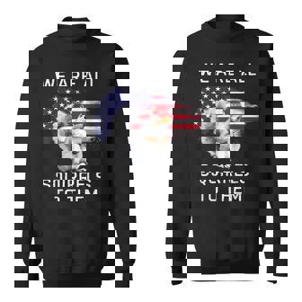 Peanut The Squirrel Justice For Peanut Maga Peanut Trump Sweatshirt - Seseable