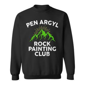 Pen Argyl Rock Painting Club High School Football Memories Sweatshirt - Monsterry UK