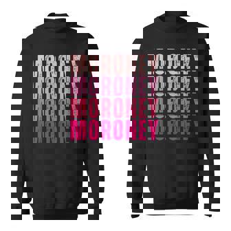 Personalized Name Moroney I Love Moroney Vintage Sweatshirt | Seseable CA