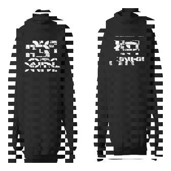 Pest Control Exterminator Costume For Halloween Party Sweatshirt - Thegiftio UK