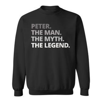 Peter Slogan Sweatshirt - Geschenkecke