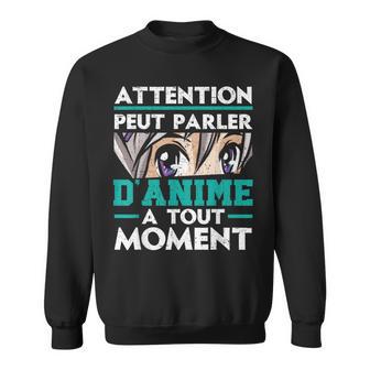 Peut Parler De Anime Otaku Japon Animé Cadeau Manga Sweater e - Cadeauxyz