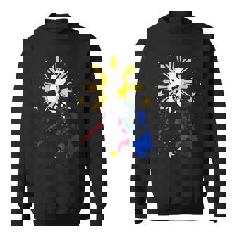 Philippines Flag Filipino Pride Pinoy Heritage Philippines Sweatshirt - Thegiftio UK