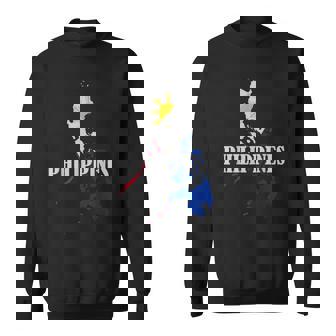 Philippines Flag Proud Filipina Filipino Roots Philippines Sweatshirt - Thegiftio UK