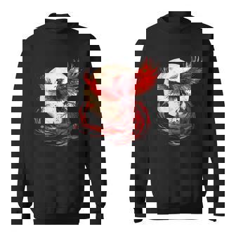 Phoenix Rising Fire Phoenix Bird Mythical Bird Rajeunissement Des Oiseaux Sweater e - Cadeauxyz