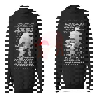 Pig Christmas Ugly Christmas Sweater Sweatshirt | Mazezy