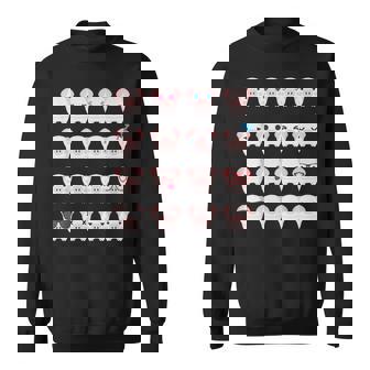Many Pig Face Emotions Cute Pig Lover Sweatshirt - Monsterry