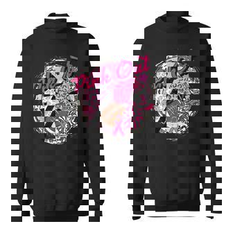 Pink Out American Football Warrior Breast Cancer Awareness Sweatshirt - Thegiftio