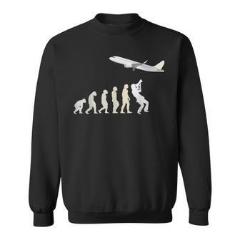 Planespotter Evolution Pilots Planespotter Sweatshirt - Geschenkecke