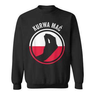 Polska Kurwa Pole Polish Flag Sweatshirt - Geschenkecke