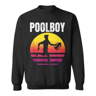 Poolboy Bademeister Lifeguard Swimming Pool Indoor Pool Sweatshirt - Seseable