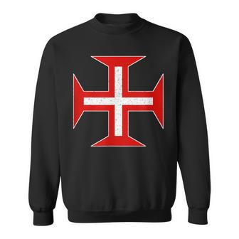 Portuguese Cross Of The Order Of Christ Cross Portugal Sweatshirt - Geschenkecke