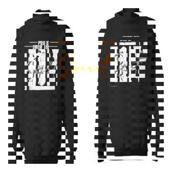 Powered By The Holy Spirit God Jesus Religion Believer Sweatshirt - Monsterry