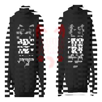 Proud Furry Fandom Furries Tails Ears Cosplay Cosplayer Sweatshirt | Mazezy