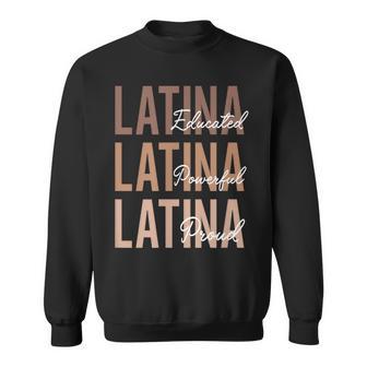 Proud Latina Poderosa Latina Latina Power Latina Feminist Sweatshirt - Thegiftio UK