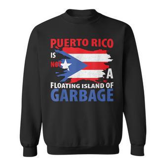 Puerto Rico La Isla Del Encanto Puerto Rican Flag Retro Sweatshirt - Thegiftio UK