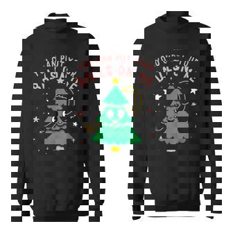 You Can Put Your Balls On Me Christmas Tree Sweatshirt - Monsterry