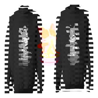 Ramen Corgi Kawaii Anime Dog Shirt Japanese Food Lover Sweatshirt - Monsterry