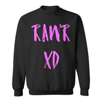 Rawr Emo Xd Scenester Scene Kid Sweatshirt - Geschenkecke