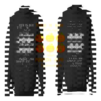 There Is Magic In The Night When Pumpkin Glow By Moonlight Sweatshirt - Monsterry