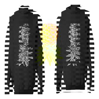 Really Like Inverted Upside Down Upsidedown Pineapple Sweatshirt - Thegiftio