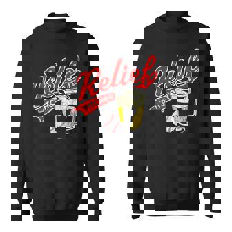 Relief Pitcher Beer And Baseball Player Sweatshirt - Monsterry