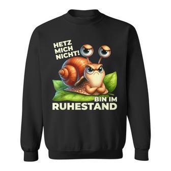 Rente 2024 Pensioner Turtle Do Not Rush Sweatshirt - Geschenkecke