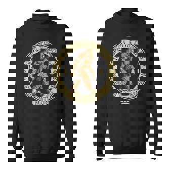 Respect The Locals Bigfoot Sasquatch American National Parks Sweatshirt - Thegiftio