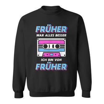 Retro Cassette 70S 80S Fancy Dress 80S 90S Festival Sweatshirt - Geschenkecke