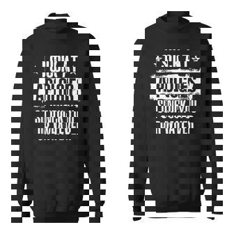 Retro Vintage I Suck At Apologies So Unfuck You Or Whatever Sweatshirt - Thegiftio UK