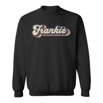 Retrointage Frankie Name Personalised Sweatshirt - Geschenkecke