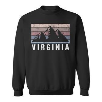 Retrointageirginia Usa Für Damen Sweatshirt - Geschenkecke