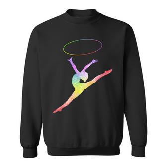 Rhythmic Sports Gymnastics Sports Tyre Gymnastics Rsg Sweatshirt - Geschenkecke