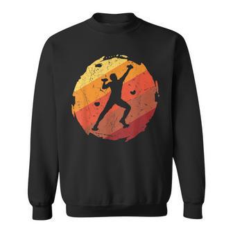 Rock Climbing Retrointage Bouldering Sweatshirt - Geschenkecke