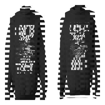 Rollback Tow Truck I Can't Fix Stupid But I Can Tow It Sweatshirt - Monsterry