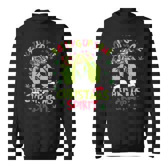 Rolling Up Some Christmas Spirit – Holiday Sweatshirt | Mazezy